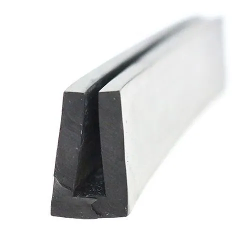 18mm x 15mm Square Channel Rubber Edge Trim (For 6mm Panel) 30m EPDM