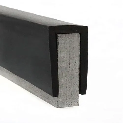 24mm x 17mm Square Channel Rubber Edge Trim (For 11mm Panel) 30m EPDM
