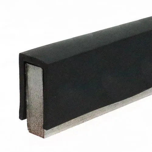 24mm x 17mm Square Channel Rubber Edge Trim (For 11mm Panel) 30m EPDM