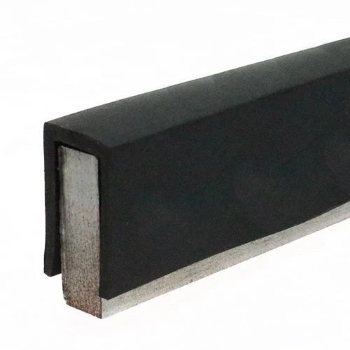 EPDM Rubber Edge Trim, Square Channel - 27mm Depth x 30m Length