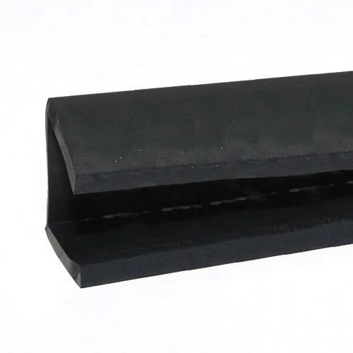24mm x 31mm Square Channel Rubber Edge Trim (For 25mm Panel) 3m EPDM