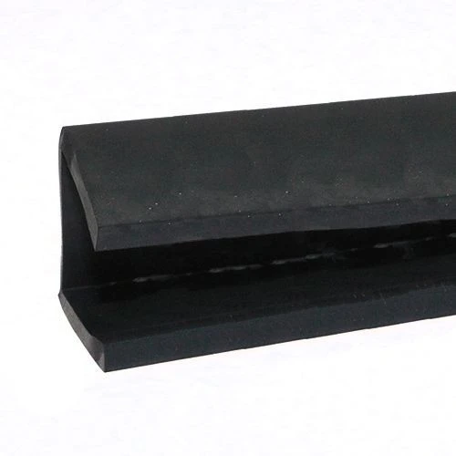 EPDM Rubber Edge Trim, Square Channel - 27mm Depth x 3m Length