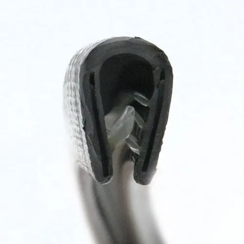 Reinforced Edge Trim, Rubber & Steel - 17mm Depth x 50m