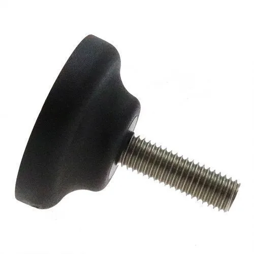 M8 x 25mm Plastic Adjustable Foot - 50mm Standard Base | 600kg Load