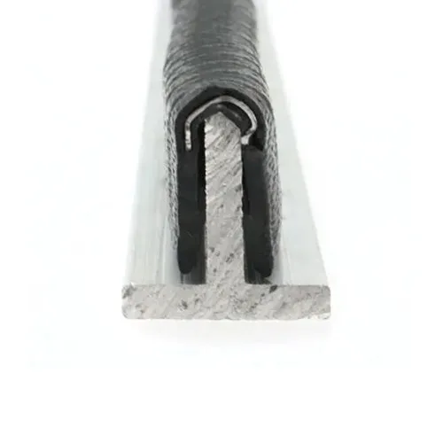 14.5mm x 10.5mm Heavy Duty Edging (For 2-5mm Panel) Reinforced 50m Black