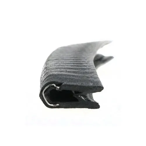 14.5mm x 10.5mm Heavy Duty Edging (For 2-5mm Panel) Reinforced 50m Black