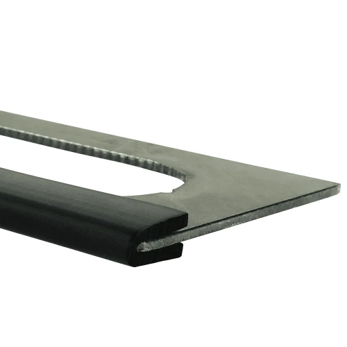 5M EPDM Rubber Edge Trim, U Channel - For 2mm Panels