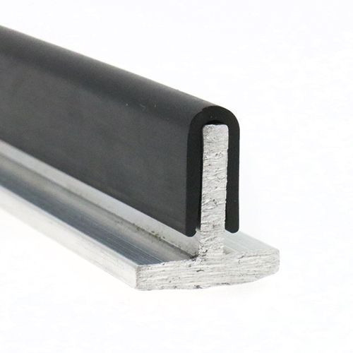 12mm x 6mm U Channel Rubber Edge Trim (For 1.5mm - 3mm Panel) 50m EPDM