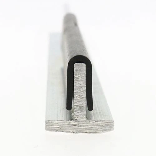 12mm x 6mm U Channel Rubber Edge Trim (For 1.5mm - 3mm Panel) 50m EPDM