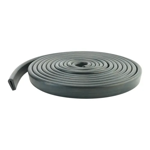 19mm x 10.4mm U Channel Rubber Edge Trim (For 2mm Panel) 50m EPDM