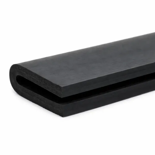 19mm x 10.4mm U Channel Rubber Edge Trim (For 2mm Panel) 5m EPDM