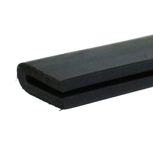 EPDM Rubber Edge Trim, U Channel - 23mm Depth x 5m Length