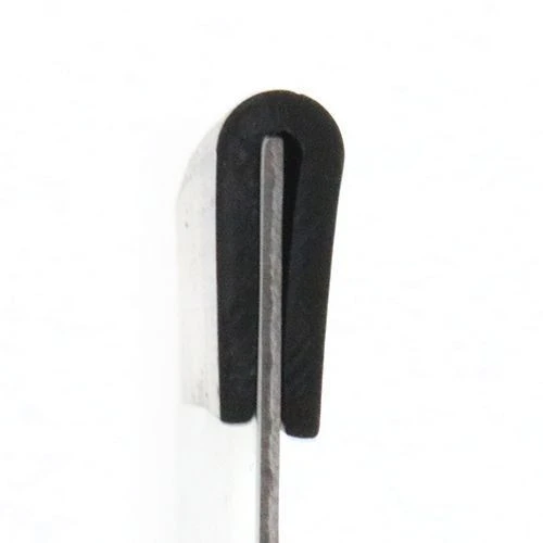 3mm x 8.4mm U Channel Rubber Edge Trim (For 2mm - 4mm Panel) 50m EPDM