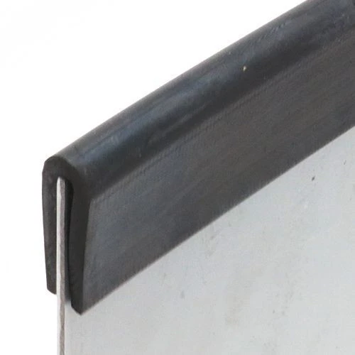EPDM Rubber Edge Trim, U Channel - 21mm Depth x 50m Length
