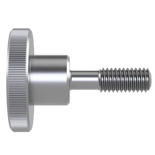 M3 x 16mm Captive Knurled Thumb Screw (~DIN 464) | A1 Stainless Steel