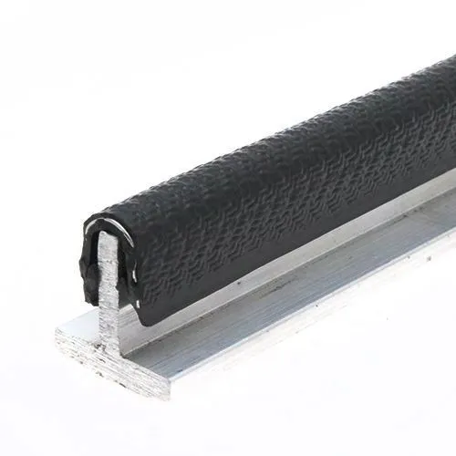 Reinforced Edge Trim, Rubber & Steel - 9.5mm Depth x 50m