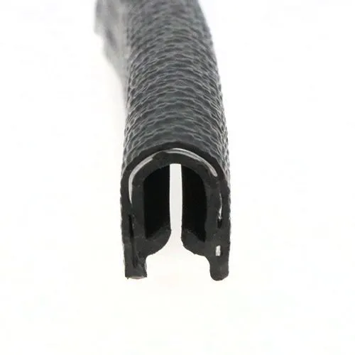 Reinforced Edge Trim, Rubber & Steel - 9.5mm Depth x 50m