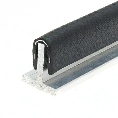 Reinforced Edge Trim, Rubber & Steel - 14mm Depth x 5m