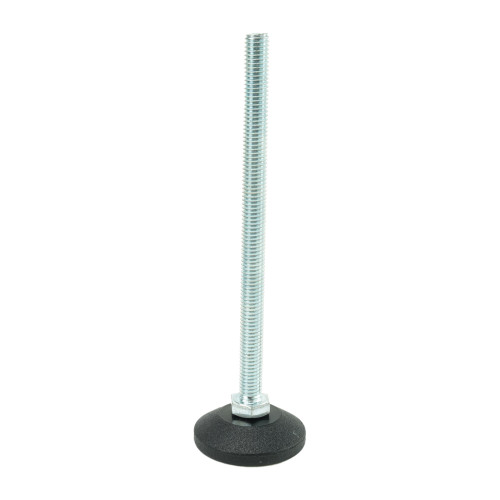M8 x 120mm Swivel Foot - 38mm Base (400kg Load) | Polyethylene