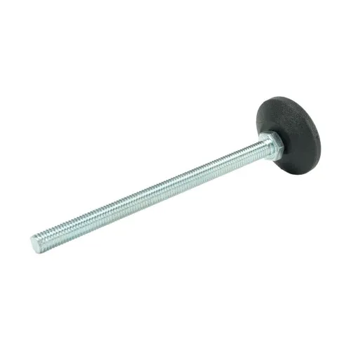 M8 x 120mm Swivel Foot - 38mm Base (400kg Load) | Polyethylene