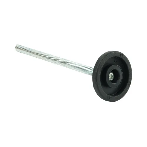 M8 x 120mm Swivel Foot - 38mm Base (400kg Load) | Polyethylene
