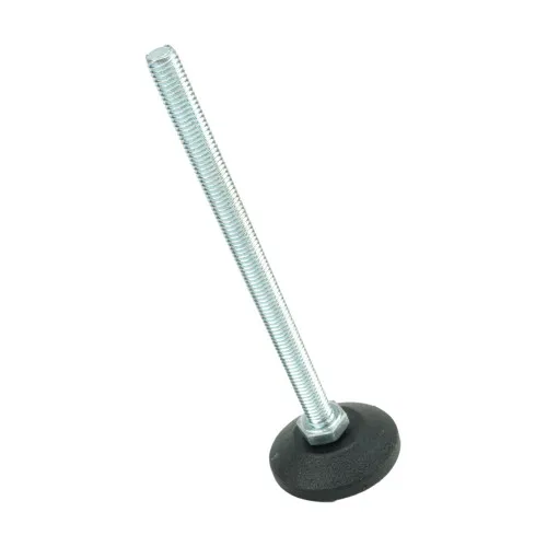 M8 x 120mm Swivel Foot - 38mm Base (400kg Load) | Polyethylene