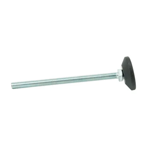 M8 x 120mm Swivel Foot - 38mm Base (400kg Load) | Polyethylene