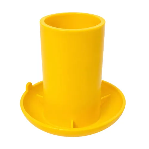 16-32mm Rebar Cap | 55mm Yellow LDPE