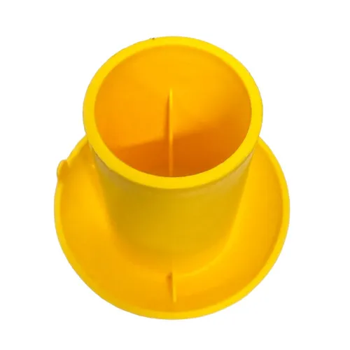 16-32mm Rebar Cap | 55mm Yellow LDPE