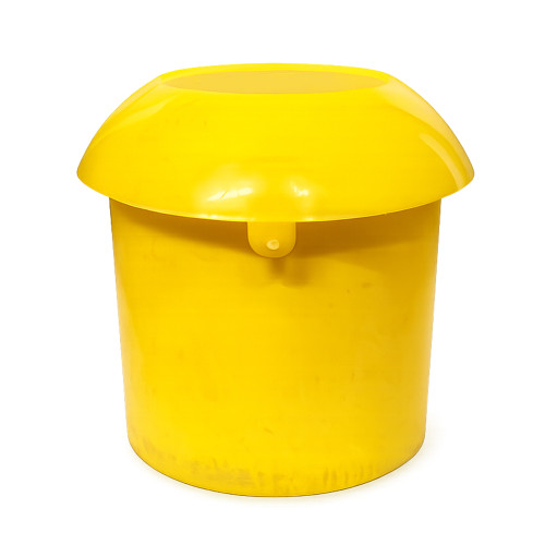 40-50mm Rebar Protection Cap | 50mm Yellow LDPE