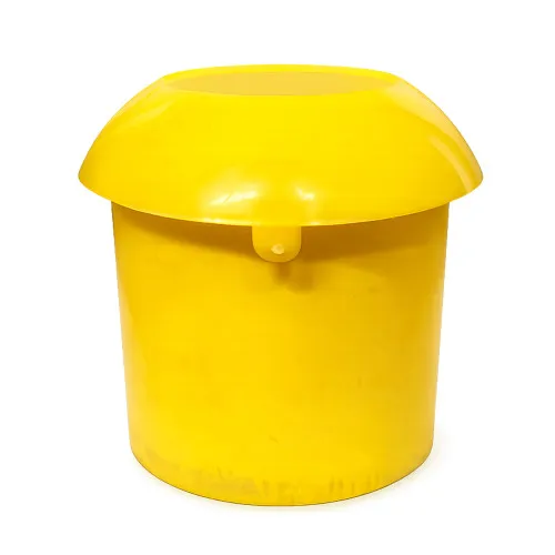 40-50mm Rebar Protection Cap | 50mm Yellow LDPE
