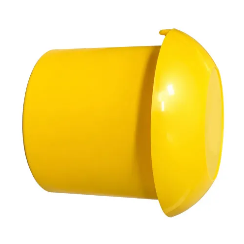 40-50mm Rebar Protection Cap | 50mm Yellow LDPE
