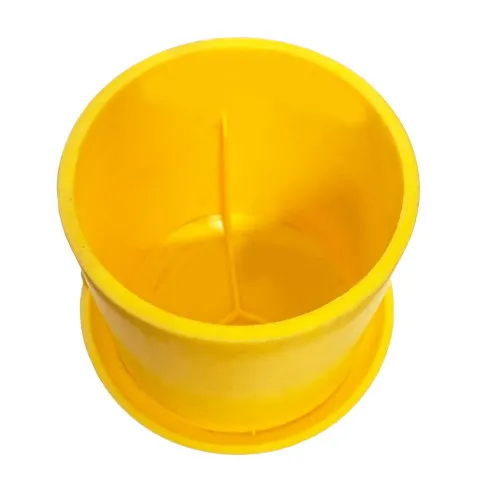 40-50mm Rebar Protection Cap | 50mm Yellow LDPE