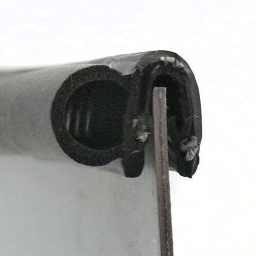 10mm x 11.5mm Door Trim (For 1-3mm Panel) Side Lip 5m EPDM