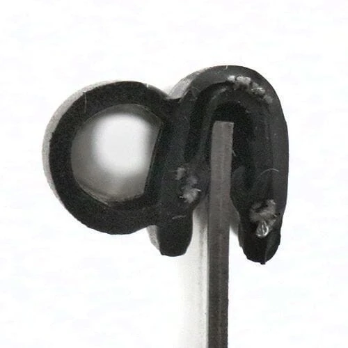 10mm x 11.5mm Door Trim (For 1-3mm Panel) Side Lip 5m EPDM