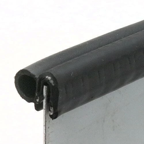 10mm x 11.5mm Door Trim (For 1-3mm Panel) Side Lip 5m EPDM
