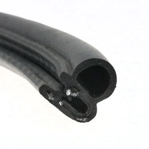 10mm x 11.5mm Door Trim (For 1-3mm Panel) Side Lip 5m EPDM