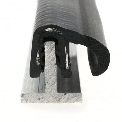 18mm x 16.5mm Door Trim (For 2-3mm Panel) Side Lip 50m EPDM