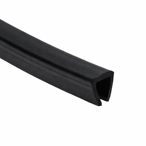0.7-0.9mm Black Nylon Grommet Strip – Serrated