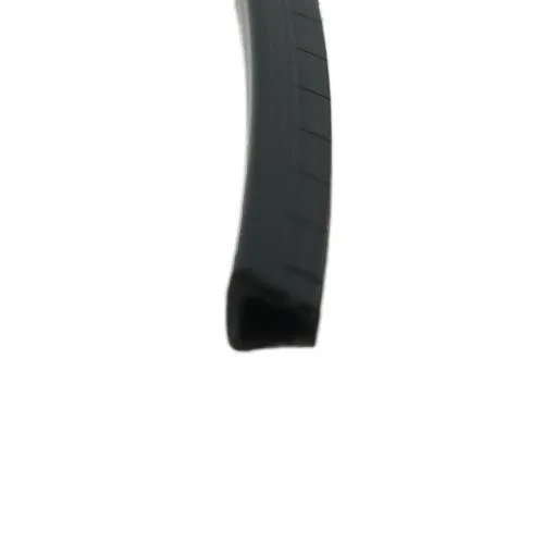 0.9-1.8mm Black Nylon Grommet Strip – Serrated With Adhesive