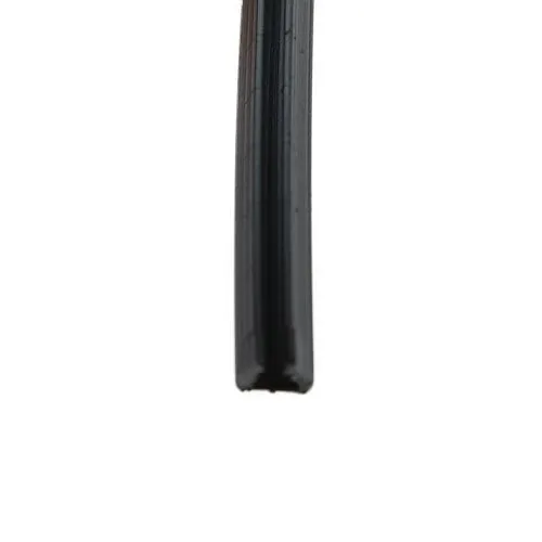 0.9-1.8mm Black Nylon Grommet Strip – Serrated With Adhesive