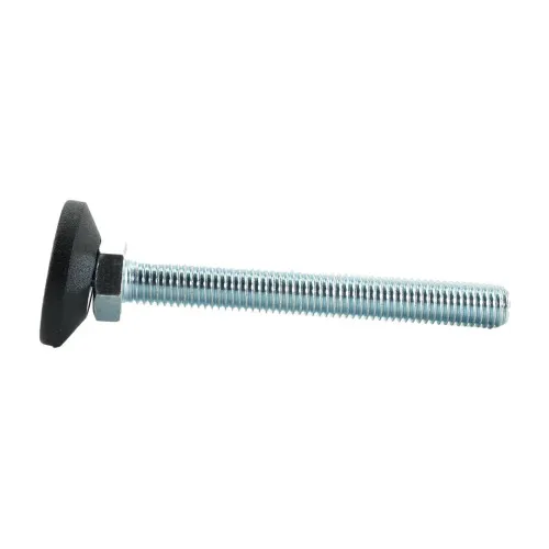 M12 x 100mm Swivel Foot - 38mm Base (650kg Load) | Polyethylene