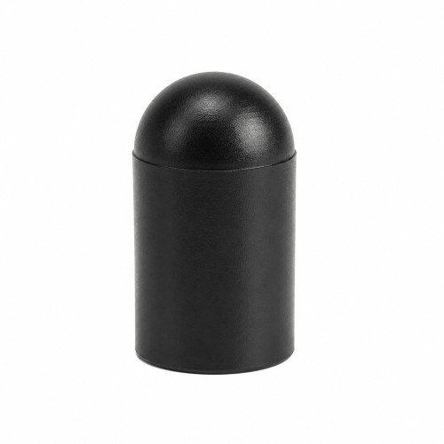 4.37mm x 12.7mm EPDM Cap (Black) 1.52mm Wall Thickness
