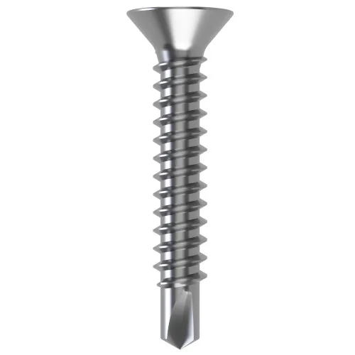 6.3mm x 45mm Phillips Countersunk Self Drilling Screw DIN 7504OH | A2 Stainless Steel