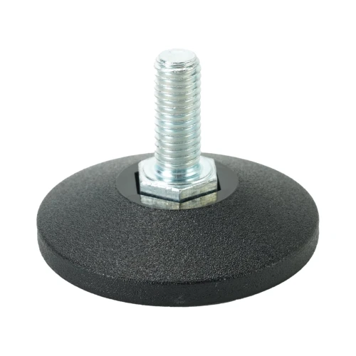 M8 x 20mm Fixed Thread Adjustable Feet, 48mm Base