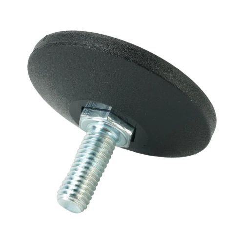 M8 x 20mm Fixed Thread Adjustable Feet, 48mm Base