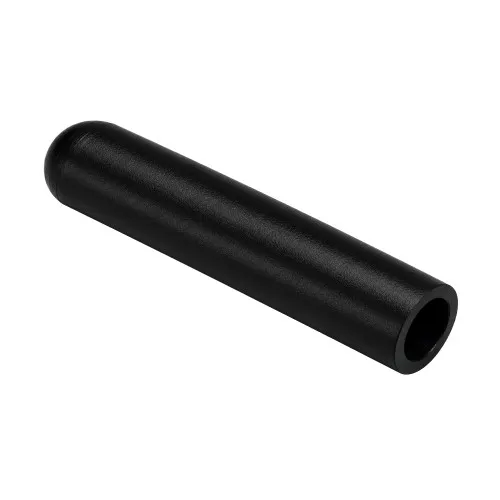 9.53mm x 38.1mm EPDM Cap (Black) 1.52mm Wall Thickness