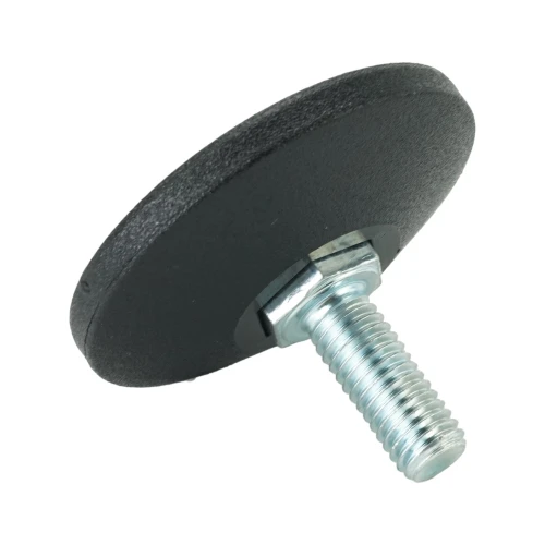 M8 x 20mm Fixed Thread Adjustable Feet, 48mm Base