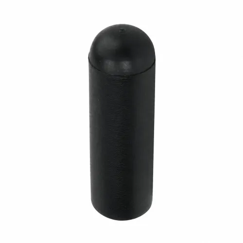 11.58mm x 25.4mm EPDM Cap (Black) 1.52mm Wall Thickness