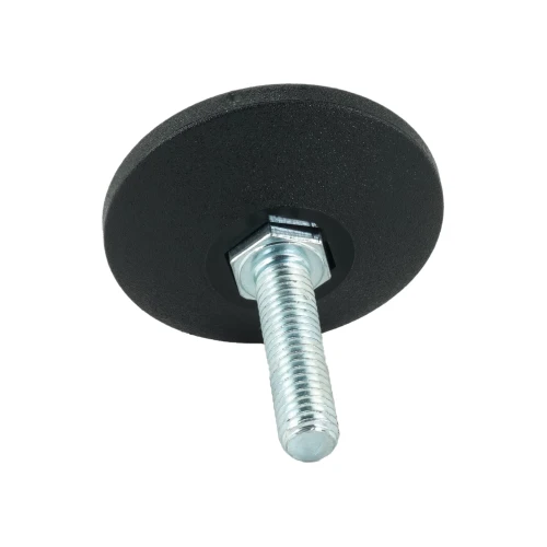 M8 x 30mm Fixed Thread Adjustable Feet, 48mm Base
